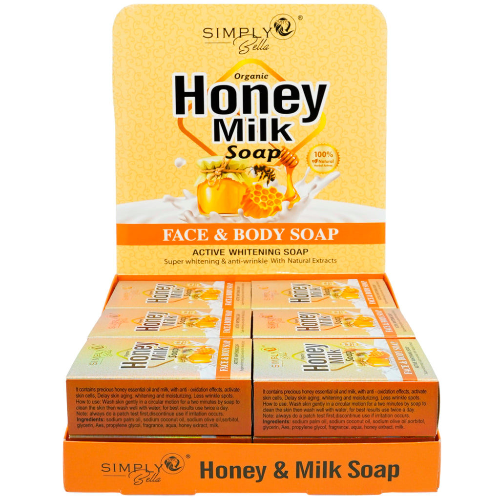 Honey Milk Soap - Simply Bella | Wholesale Makeup