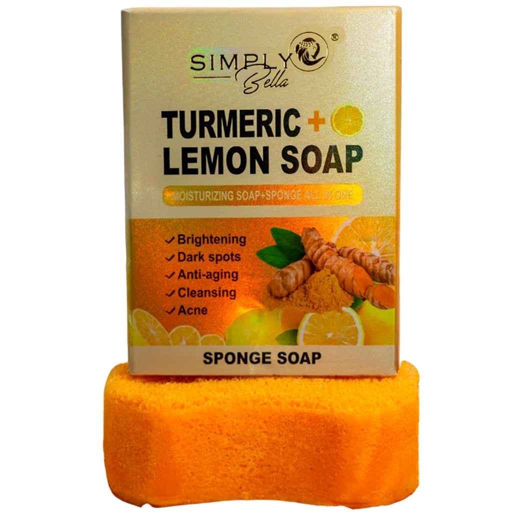 Turmeric + Lemon Soap - Simply Bella | Wholesale Makeup