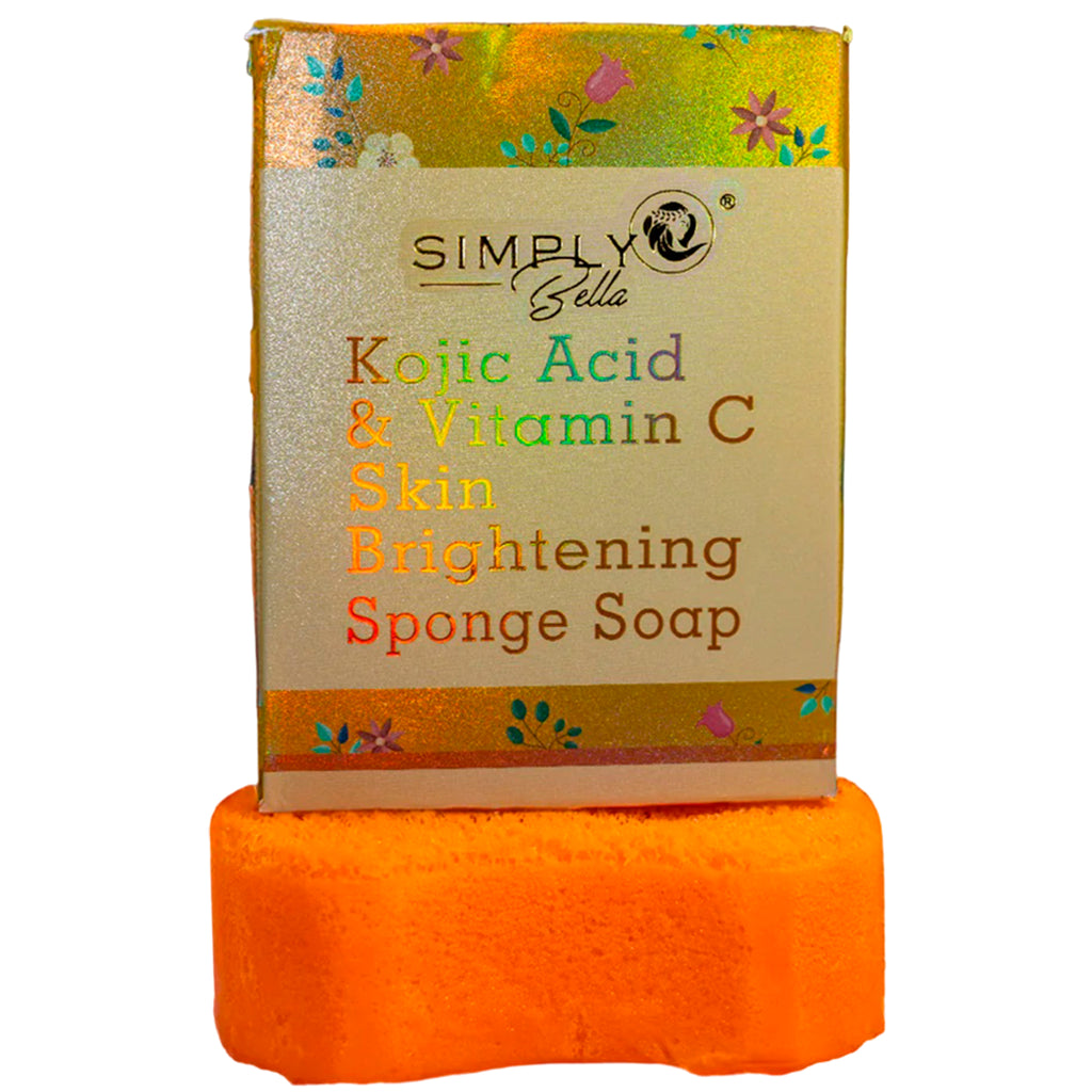 Kojic Acid & Vitamin C Sponge Soap - Simply Bella | Wholesale Makeup