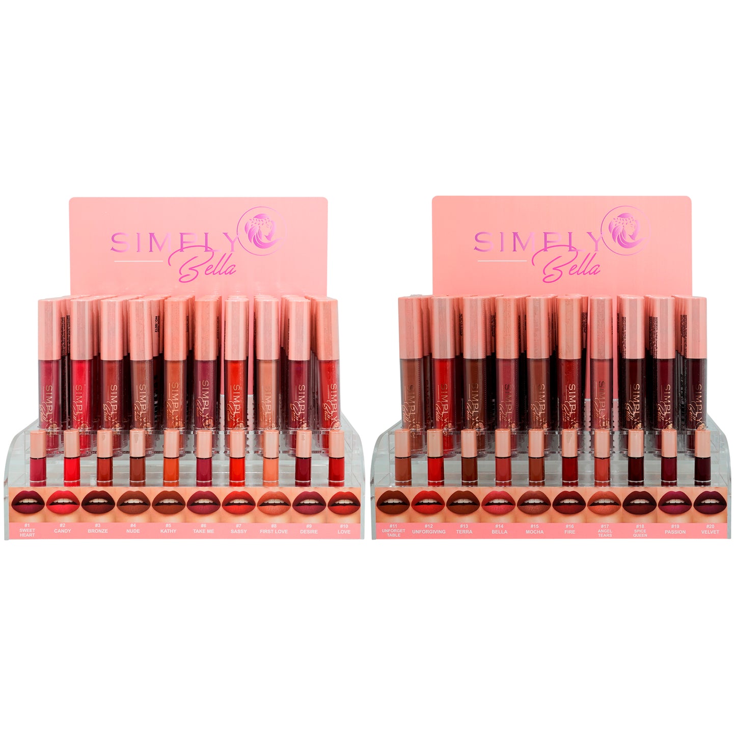 Matte Long Lasting Lipgloss Simply Bella | Wholesale Makeup