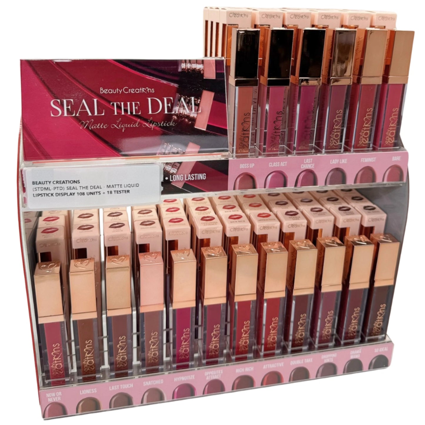 Seal The Deal Matte Liquid Lipstick Beauty Creations | Wholesale Makeup
