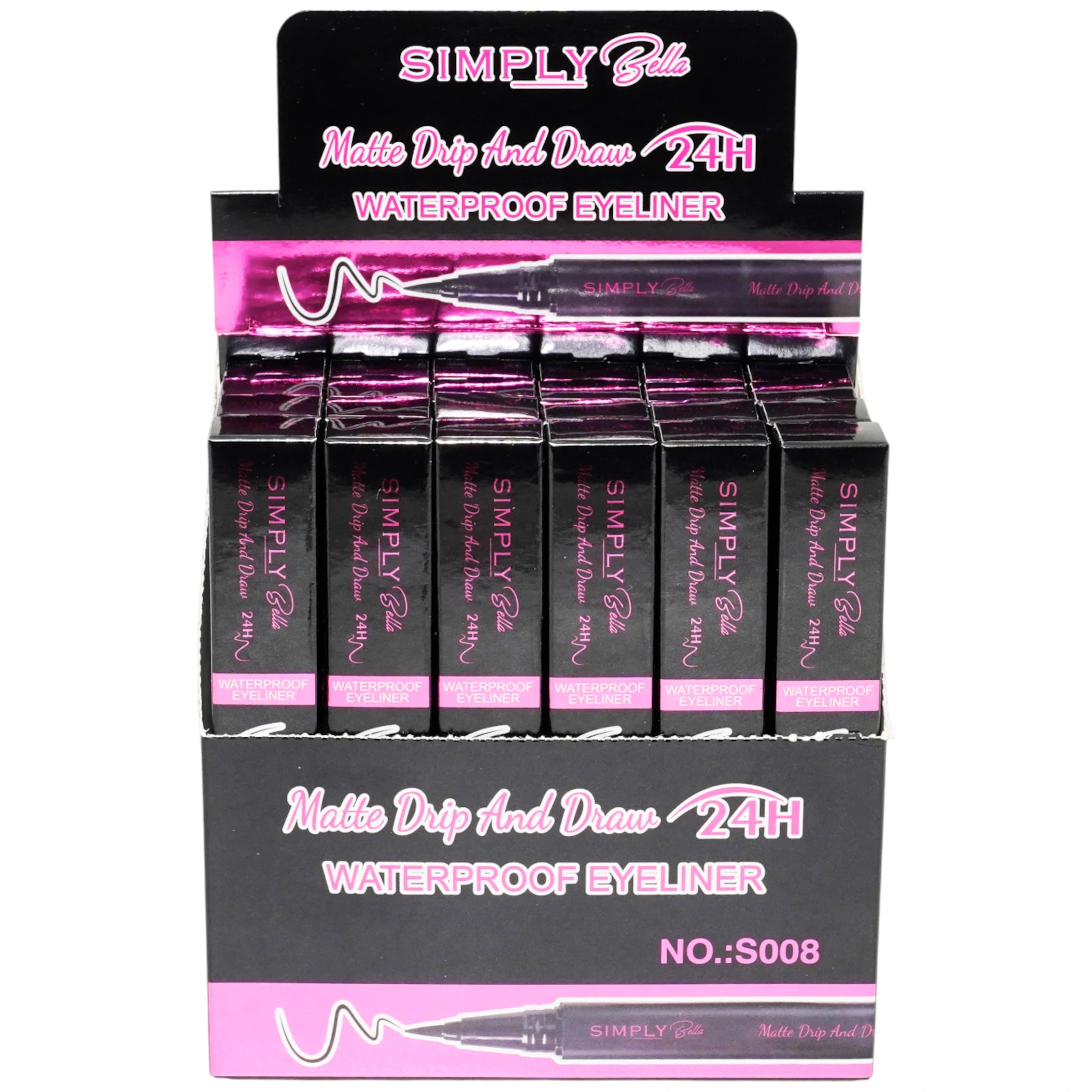 Matte Drip And Draw 24h Waterproof Eyeliner | Wholesale Makeup