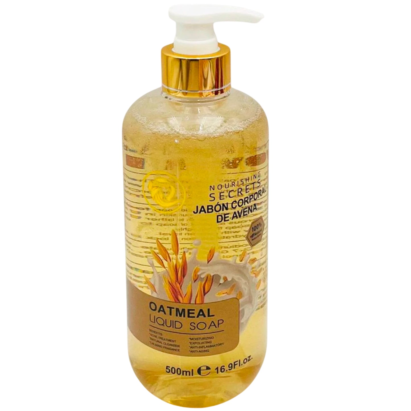 Oatmeal Liquid Soap - Simply Bella | Wholesale Makeup