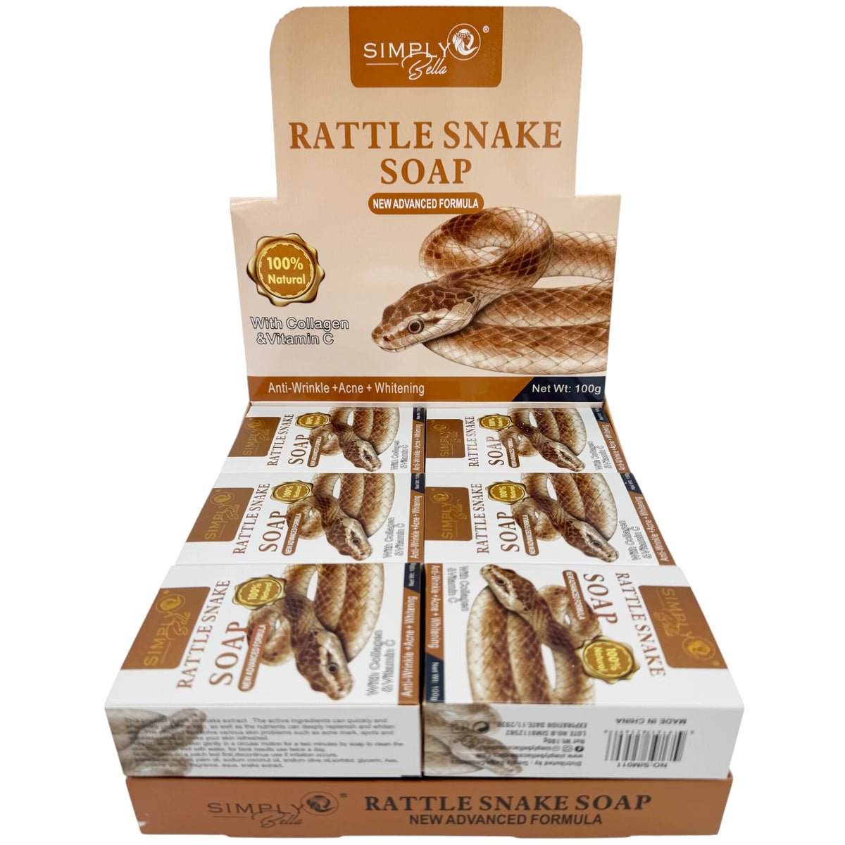 Rattle Snake Soap - Simply Bella | Wholesale Makeup