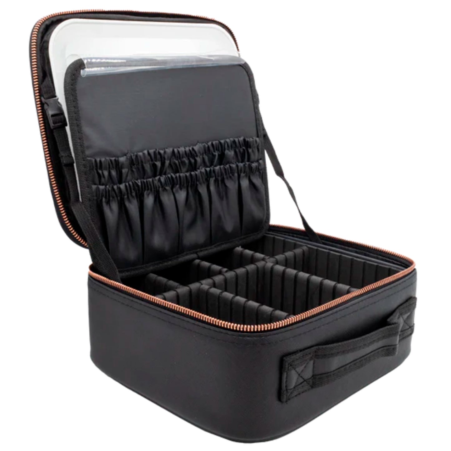 Travel Makeup Case With Led Mirror - Simply Bella | Wholesale Makeup