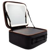 Travel Makeup Case With Led Mirror - Simply Bella | Wholesale Makeup