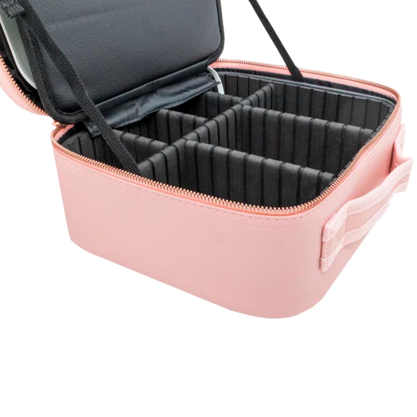 Travel Makeup Case With Led Mirror Simply Bella | Wholesale Makeup