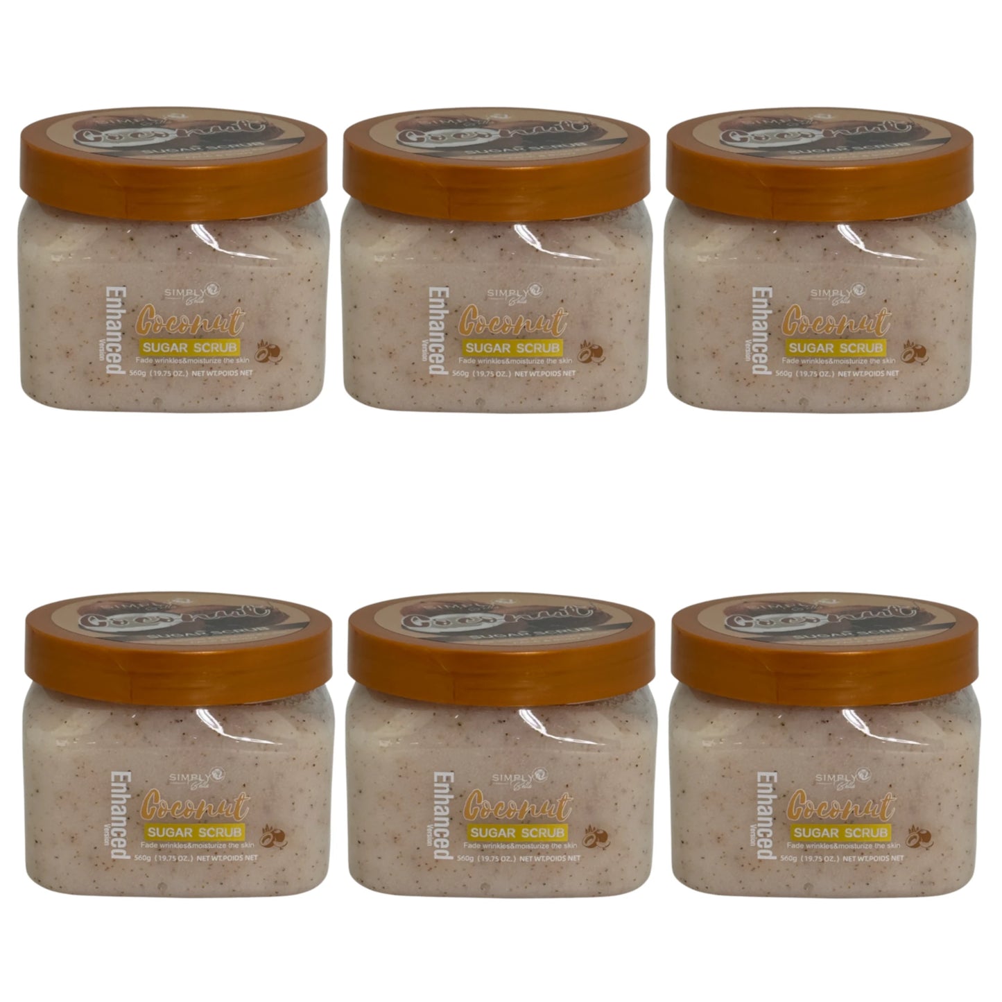 Sugar Scrub Coconut - Simply Bella | Wholesale Makeup