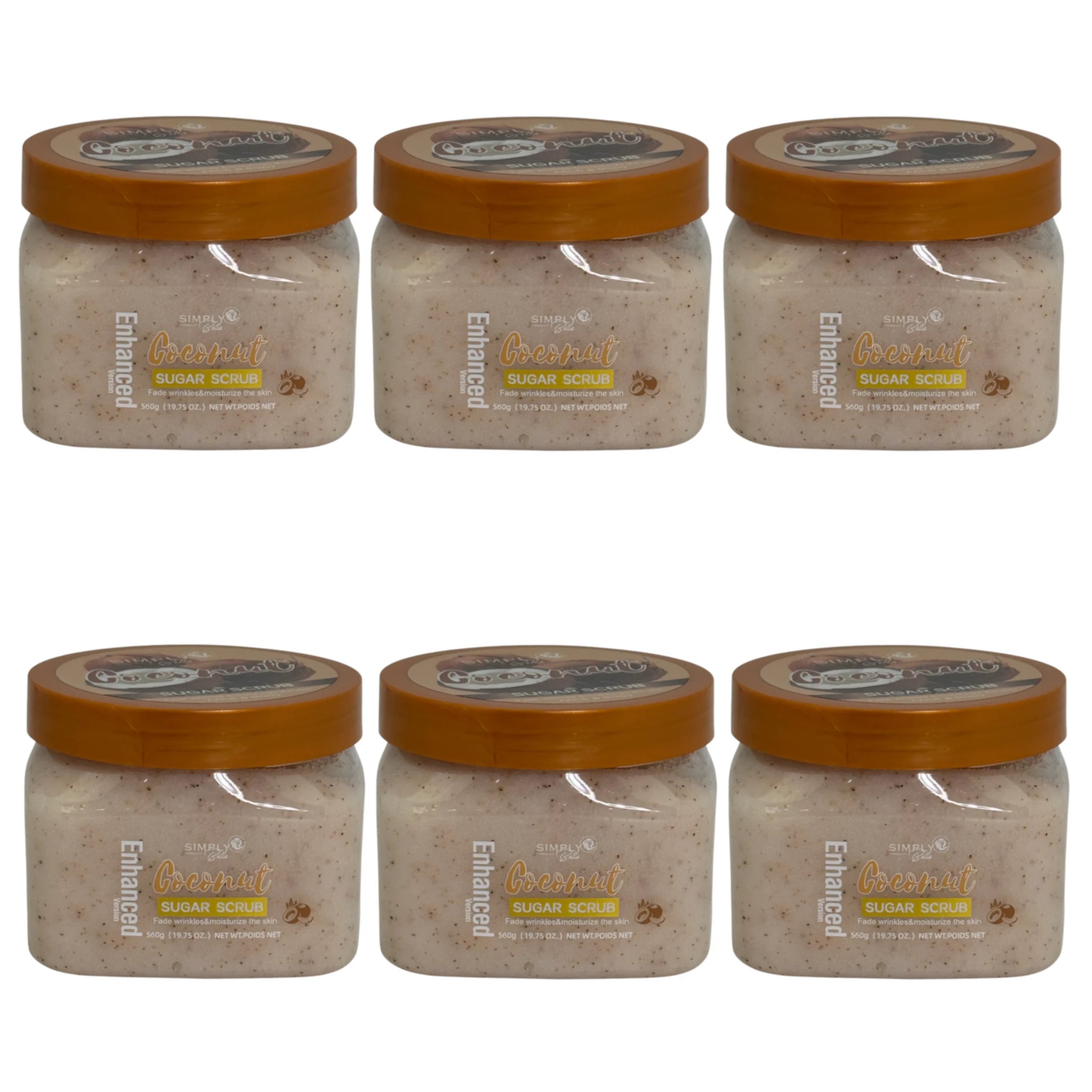 Sugar Scrub Coconut - Simply Bella | Wholesale Makeup