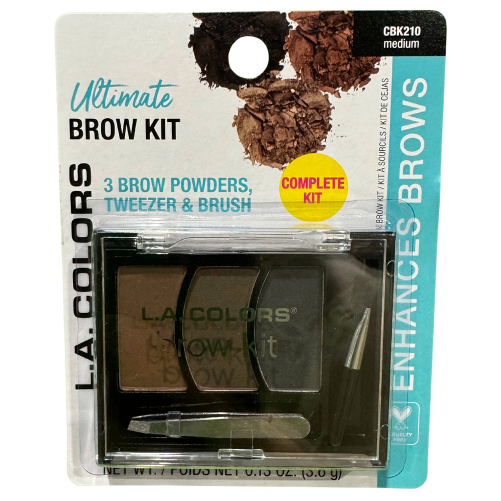Ultimate Brow Kit - L.A. Colors | Wholesale Makeup 