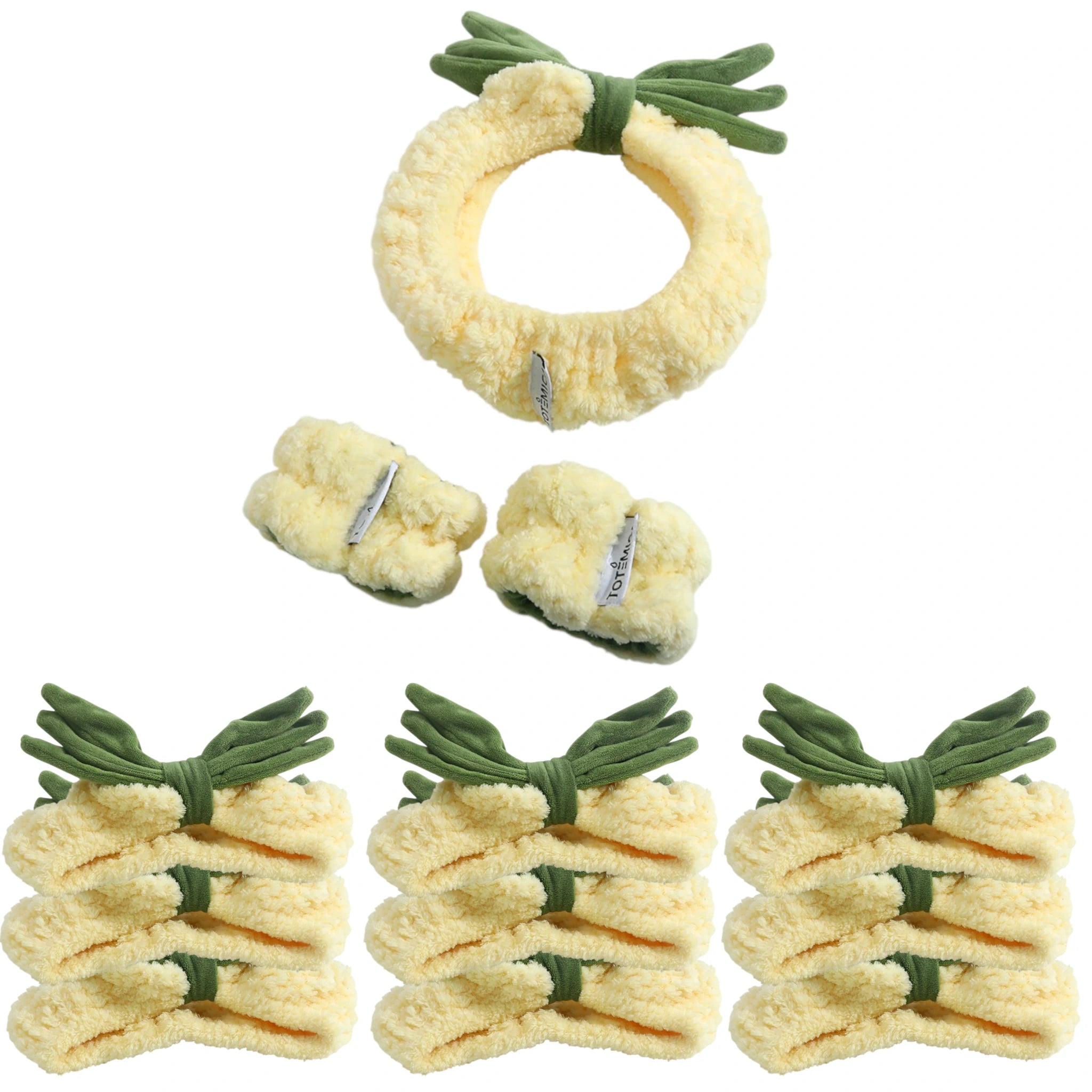 Spa Headband & Wristband Pineapple Totemica | Wholesale Makeup