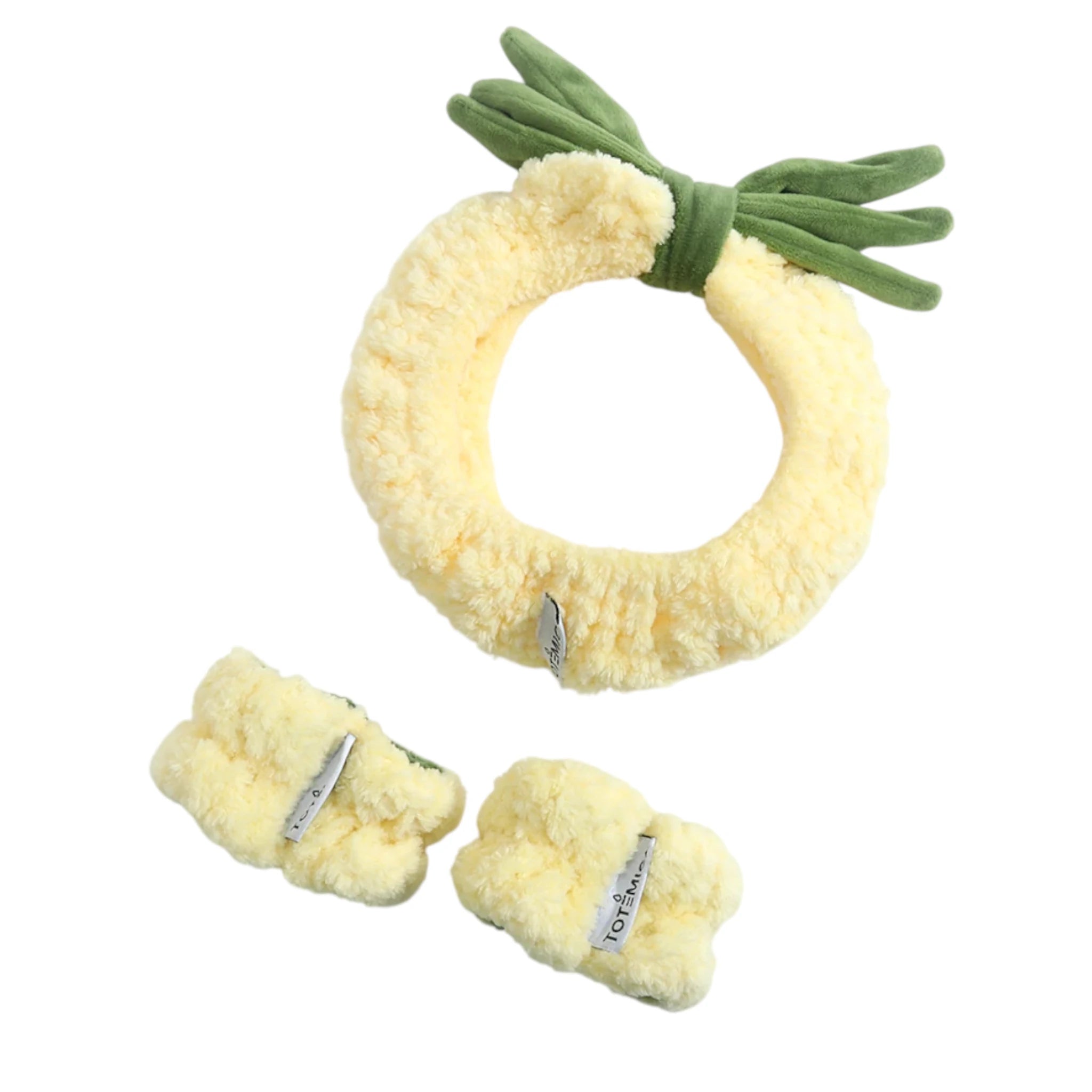 Spa Headband & Wristband Pineapple Totemica | Wholesale Makeup