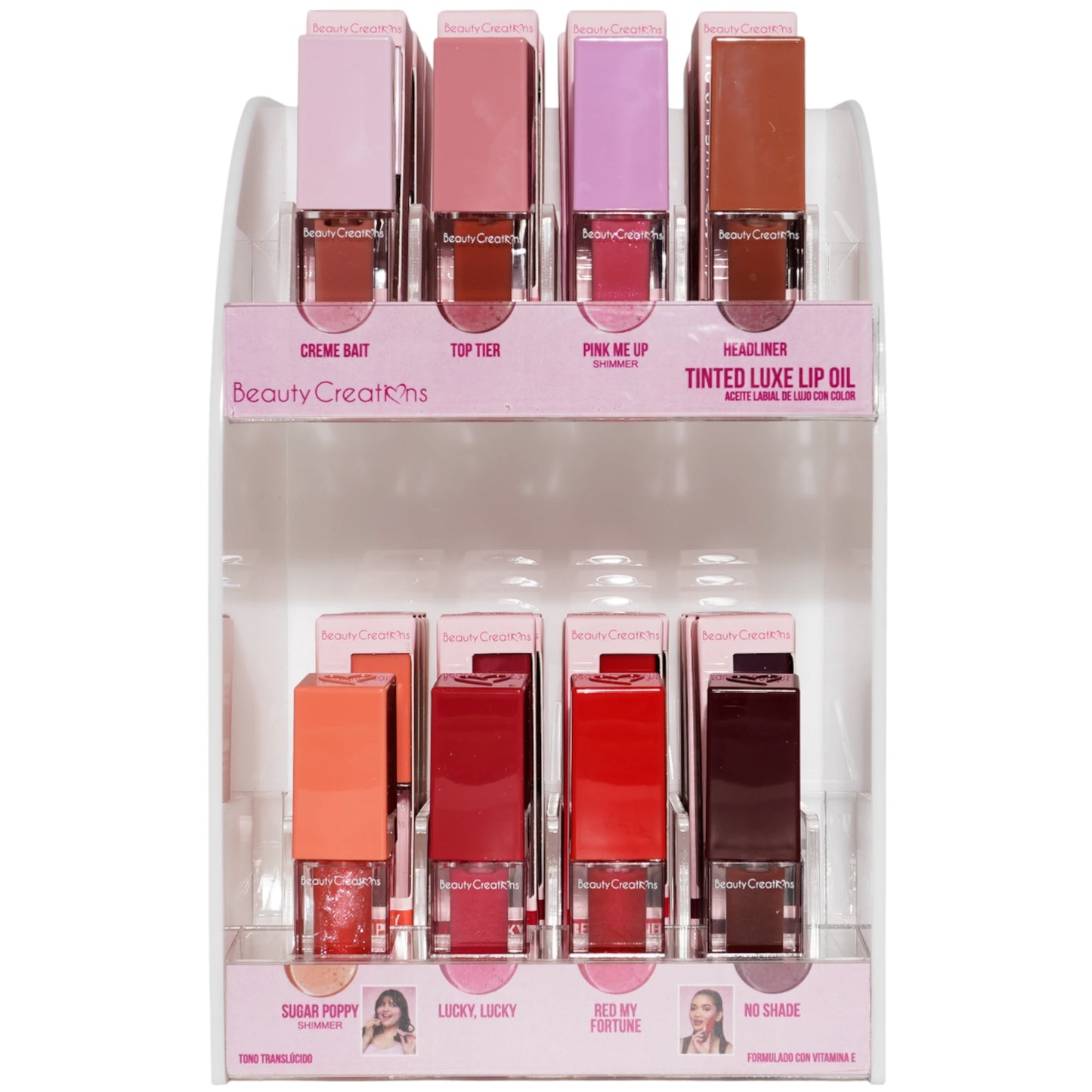 Tinted Luxe Lip Oils - Beauty Creations | Wholesale Makeup