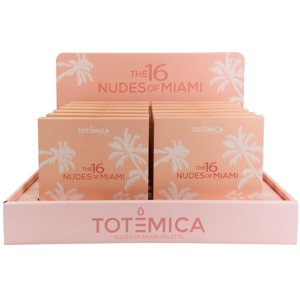 The 16 Nudes Of Miami Palette - Totemica | Wholesale Makeup