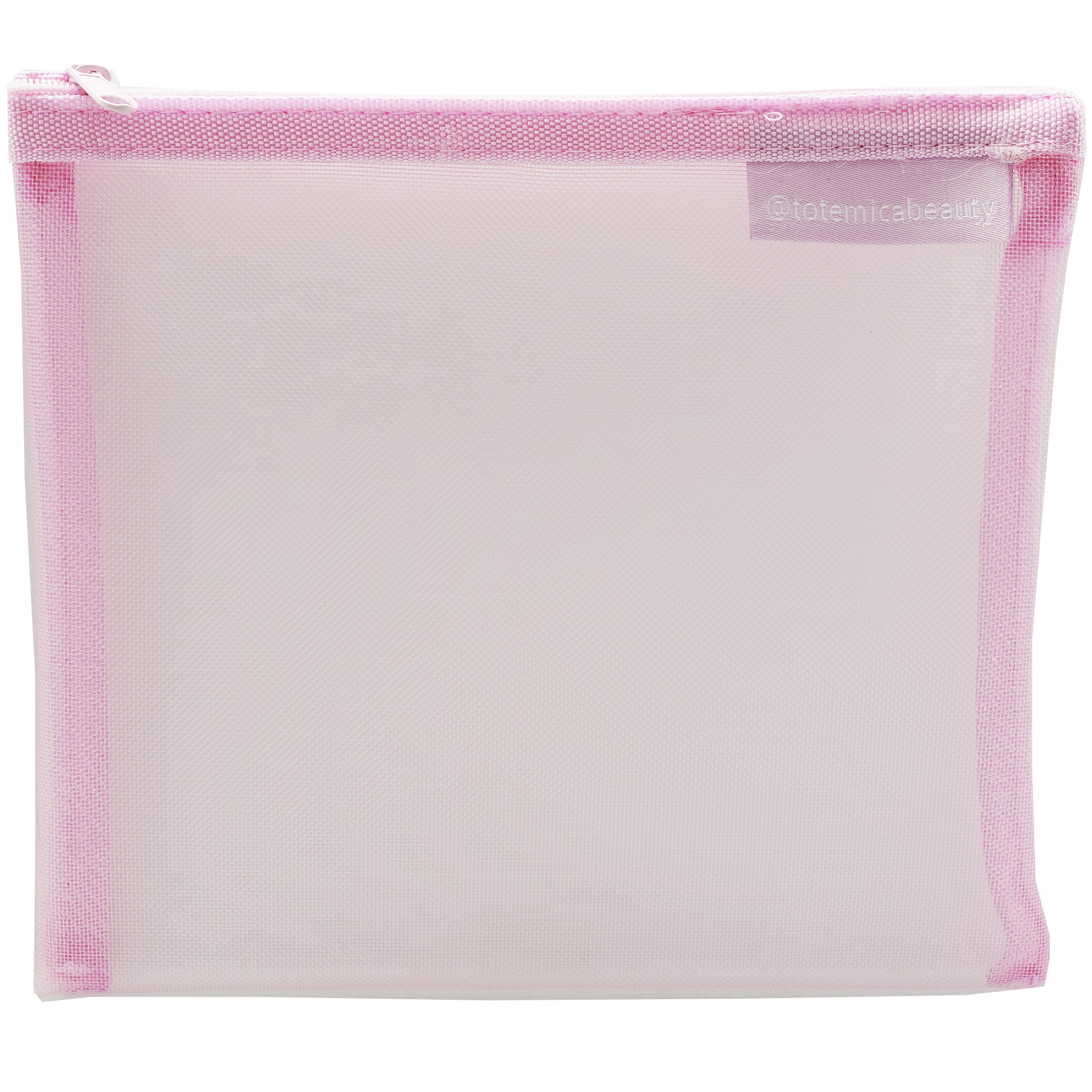 Mesh Makeup Pouch Small Pink Totemica | Wholesale Makeup