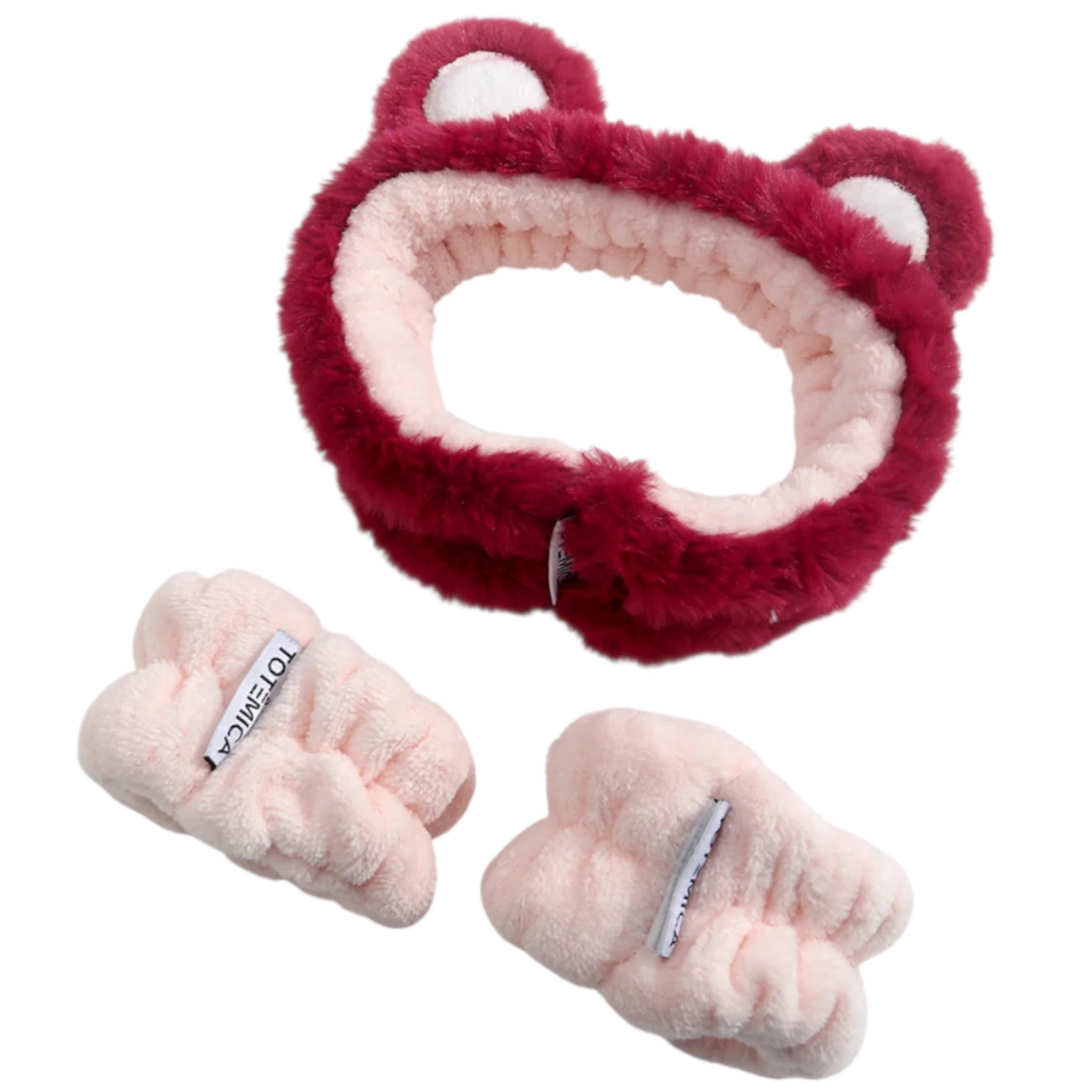 Spa Headband & Wristband Bear Totemica | Wholesale Makeup
