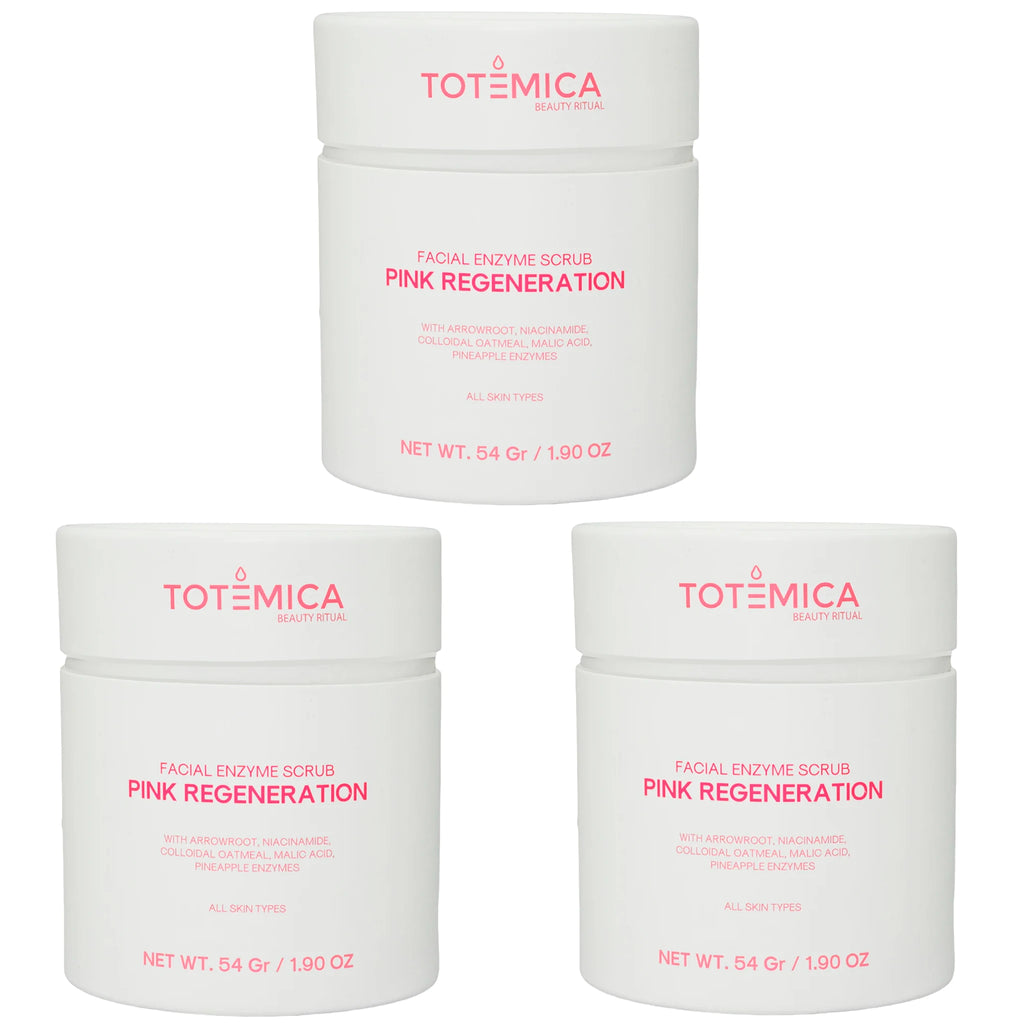 Facial Enzyme Scrub Pink Regeneration - Totemica | Wholesale Makeup