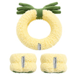 Totemica Spa Headband & Wristband Pineapple - Wholesale 10 Units (TBR26-A20-6)