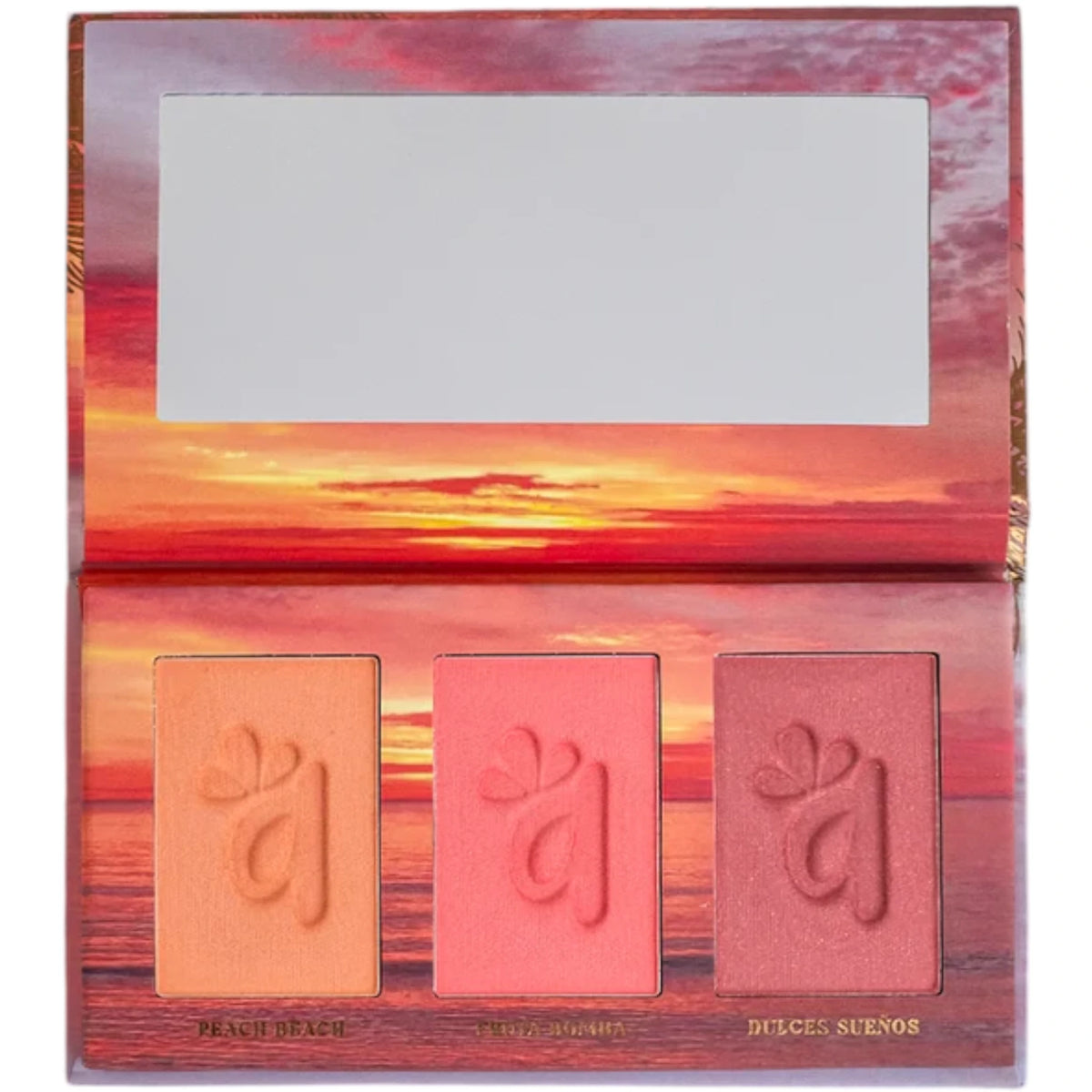 Colorete Blush Trio Medium-Tan - Alamar | Wholesale Makeup