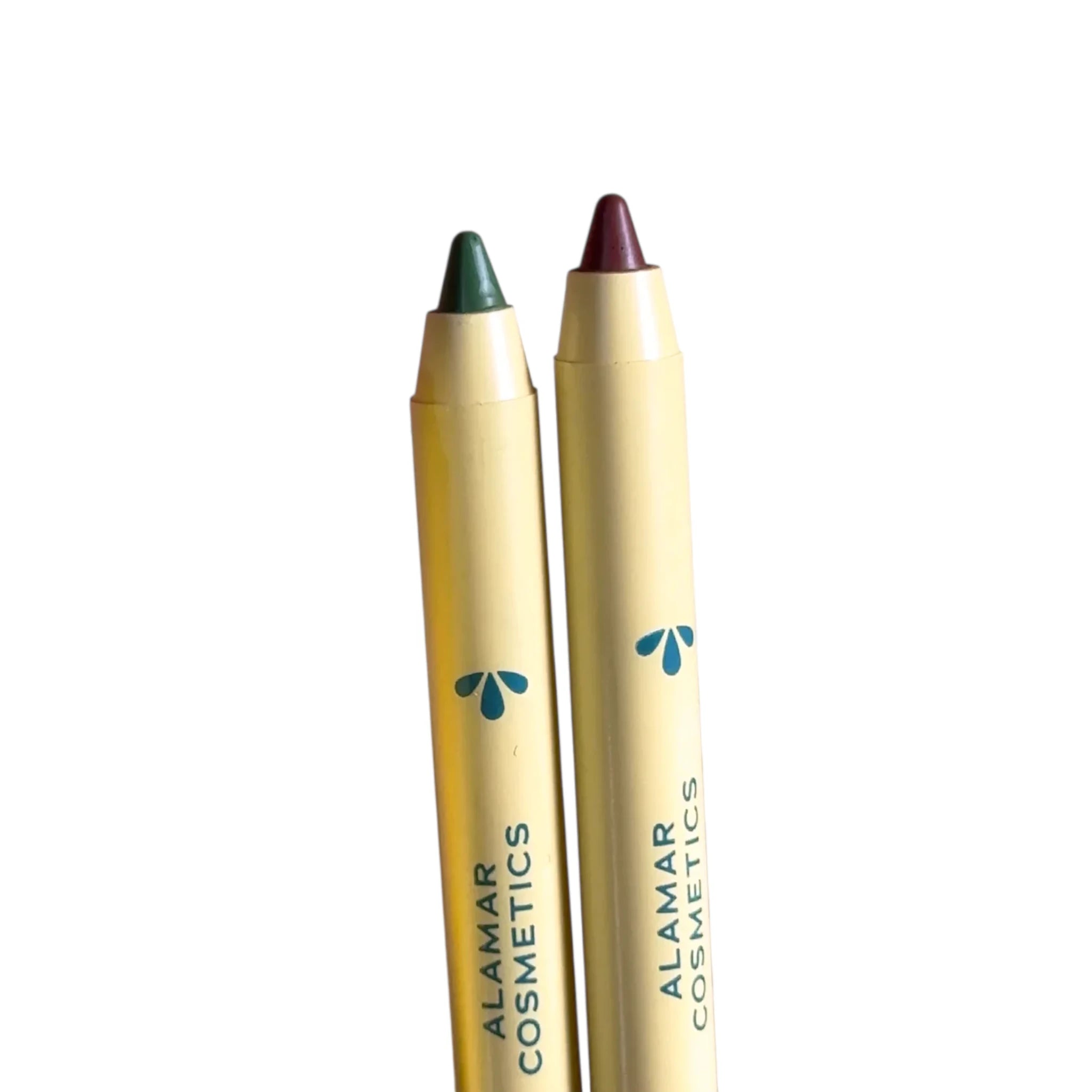 Conga Eyeliner Duo Burgundy & Green - Alamar | Wholesale Makeup