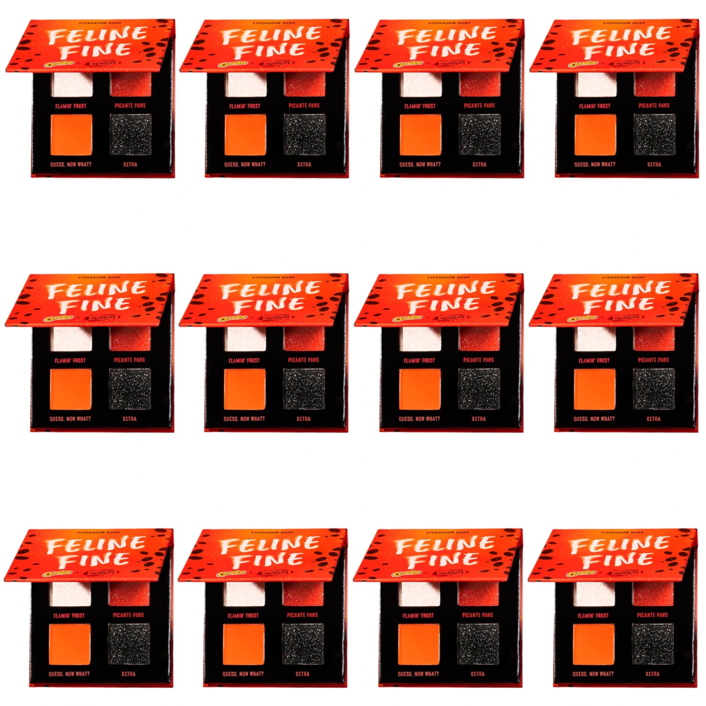 X Cheetos Eyeshadow Palette Quad - Alamar | Wholesale Makeup