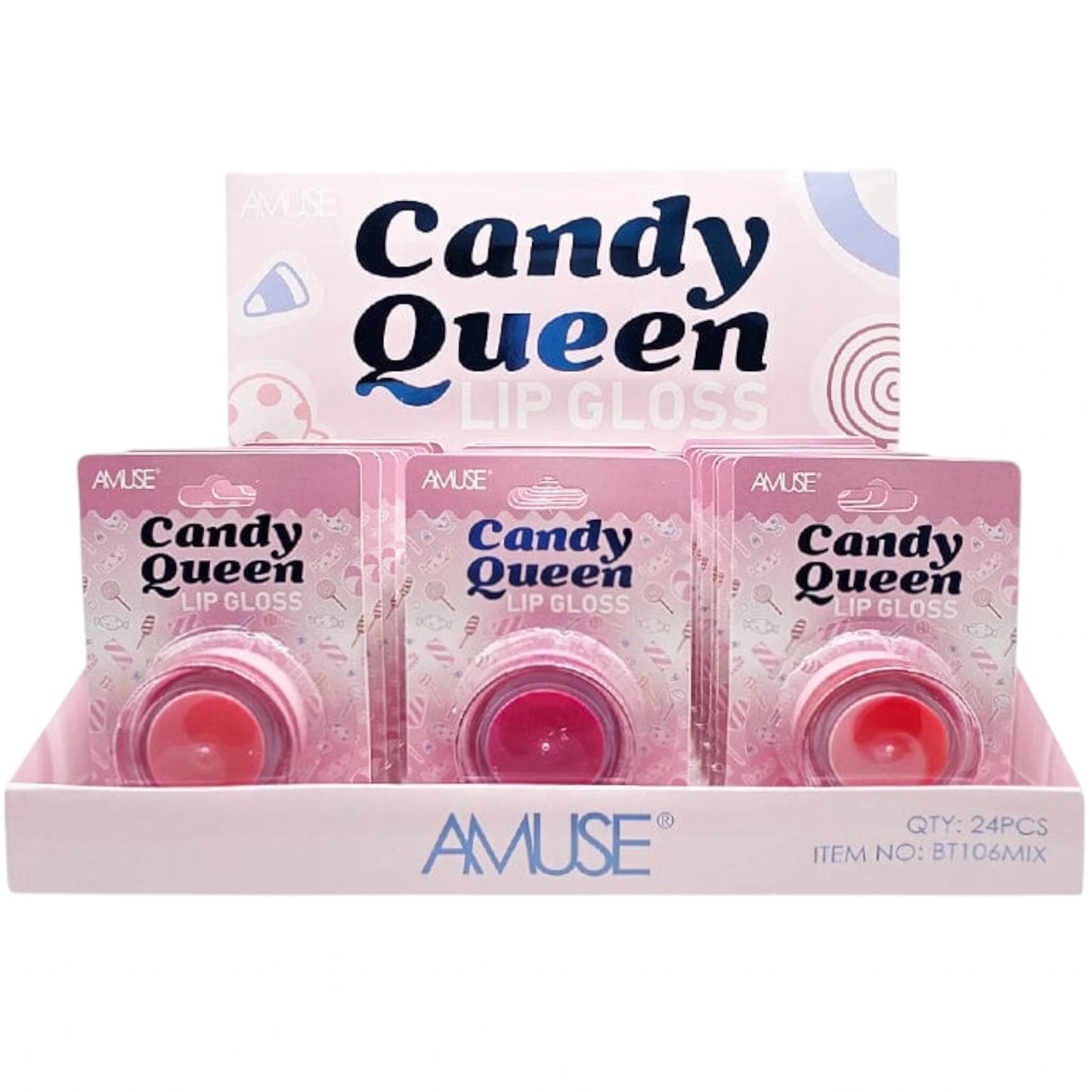 Candy Queen Lip Gloss - Amuse | Wholesale Makeup