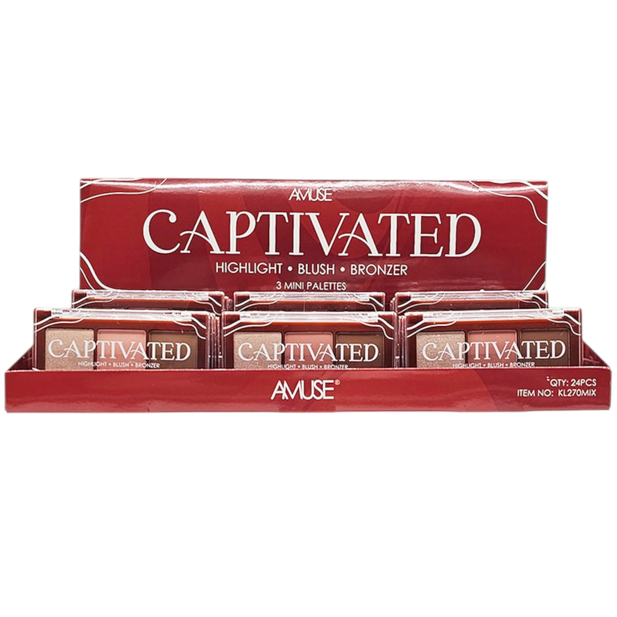 Captivated Travel Palette - Amuse | Wholesale Makeup