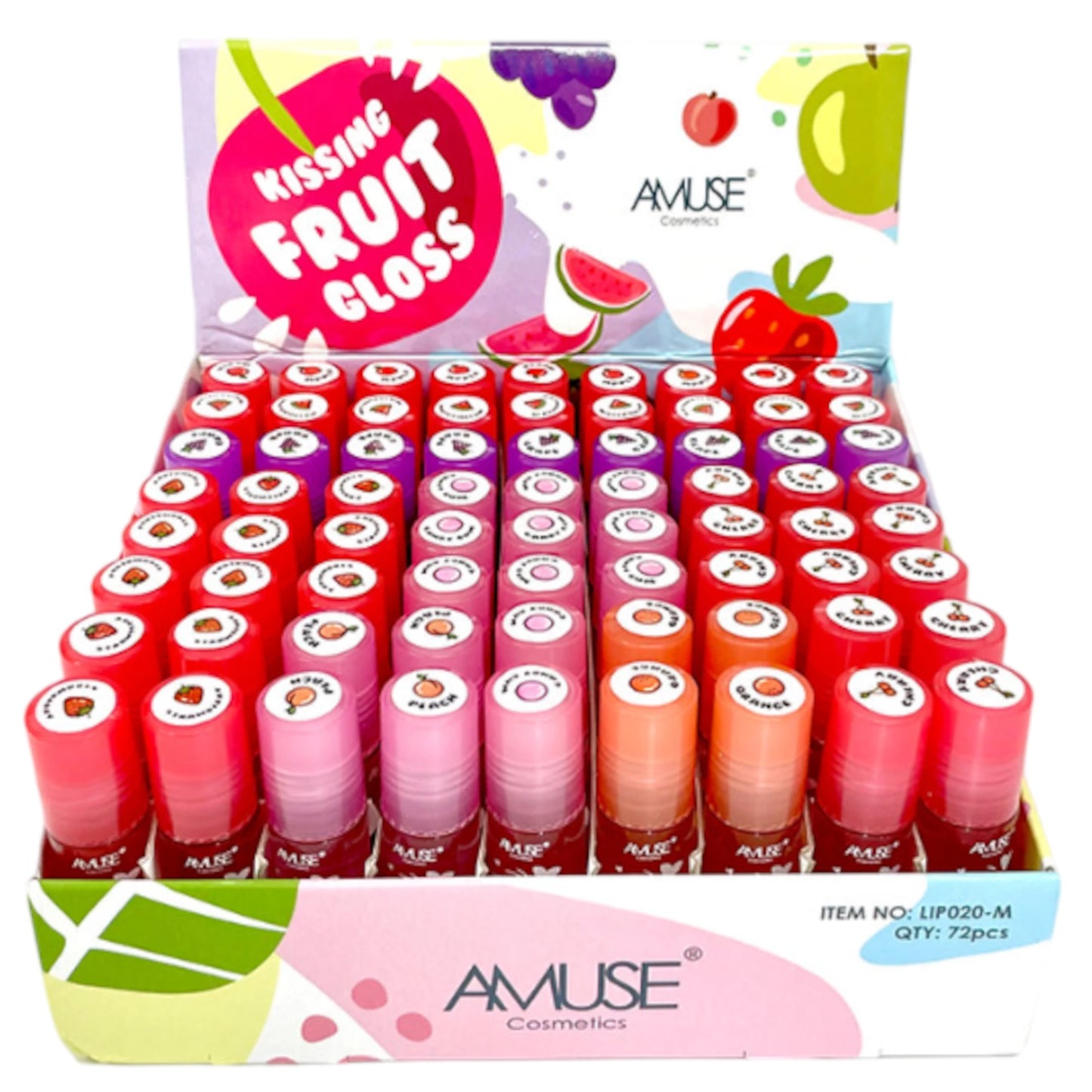 Kissing Fruit Gloss - Amuse | Wholesale Makeup