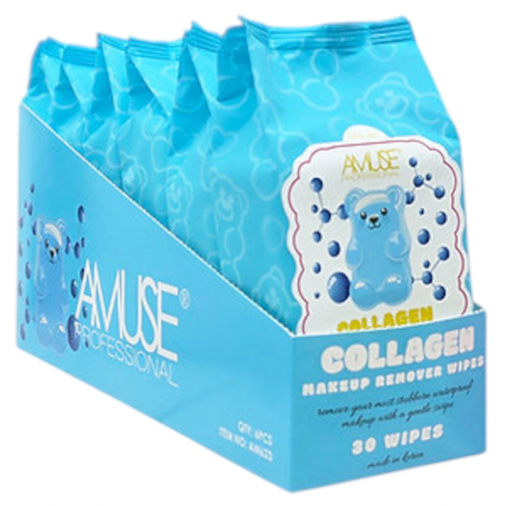 Makeup Remover Wipes Collagen Amuse | Wholesale Makeup
