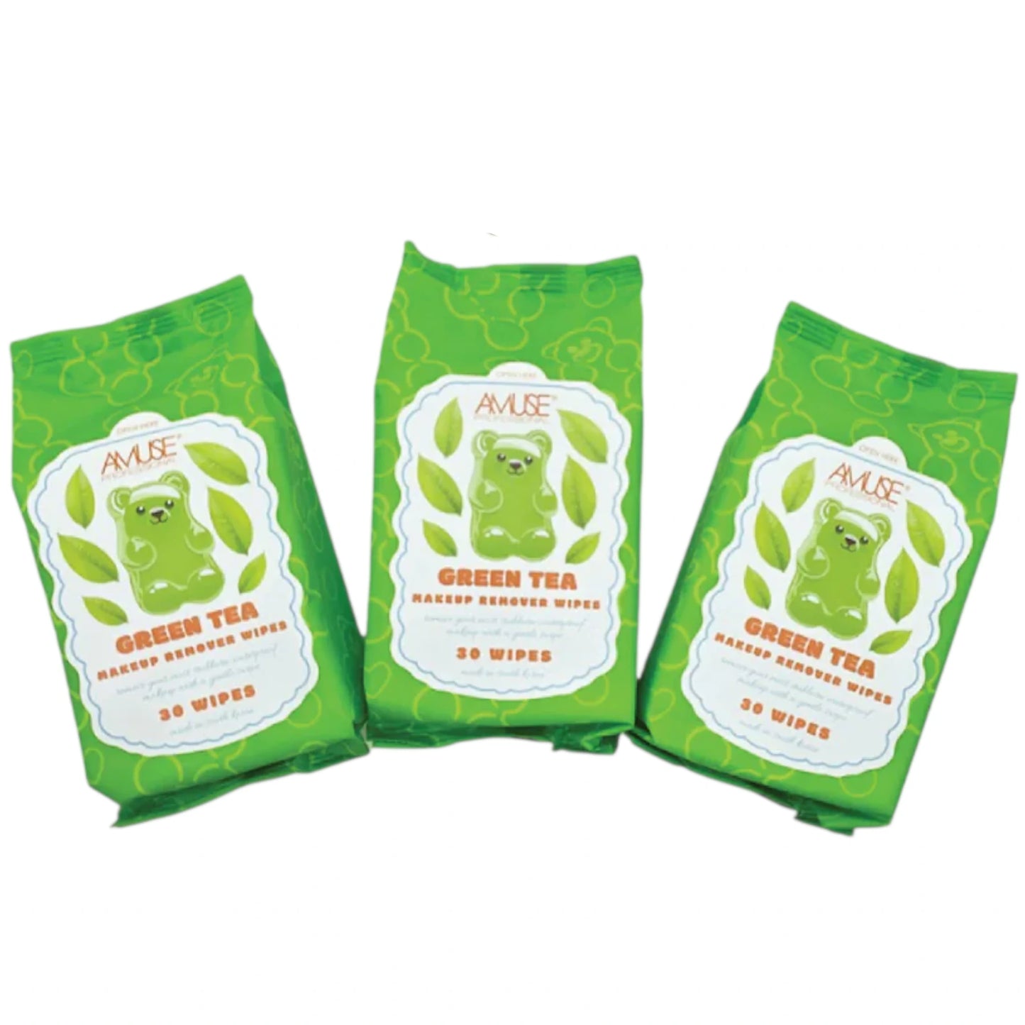 Makeup Remover Wipes Green Tea Amuse | Wholesale Makeup