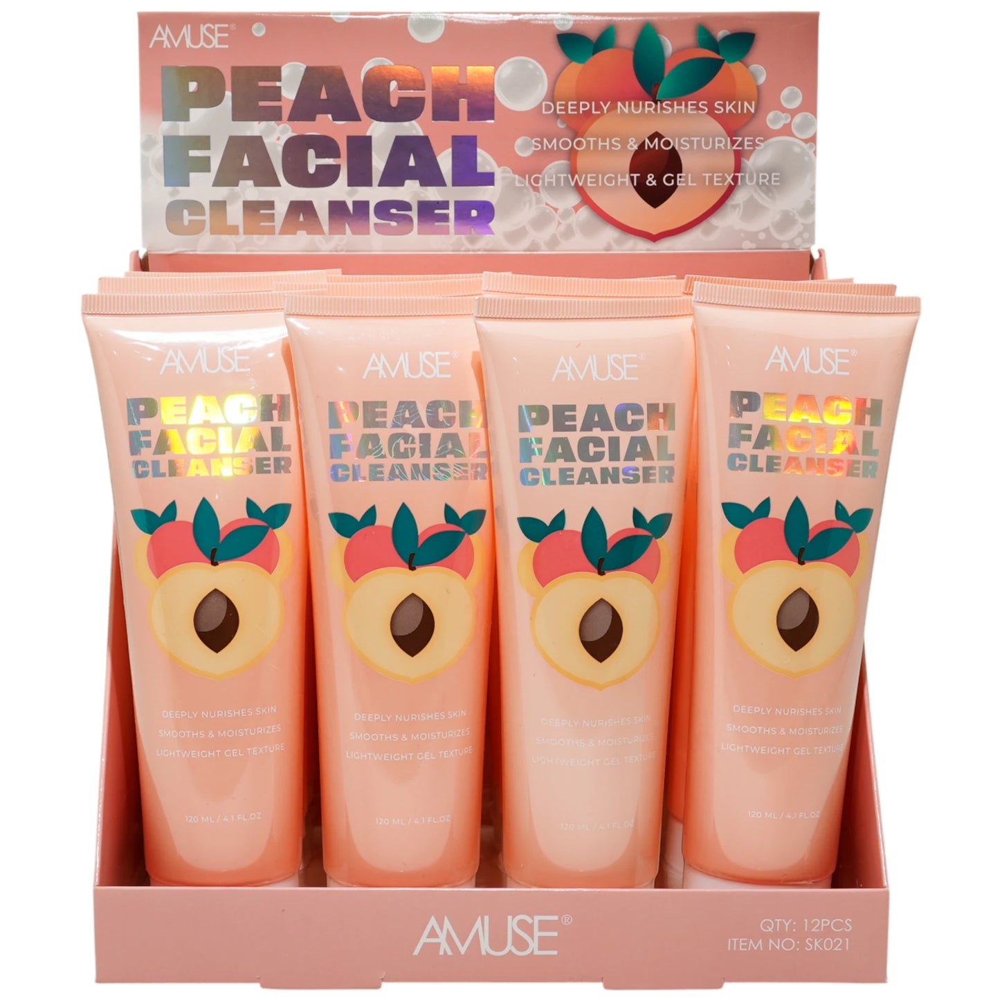 Peach Facial Cleanser - Amuse | Wholesale Makeup