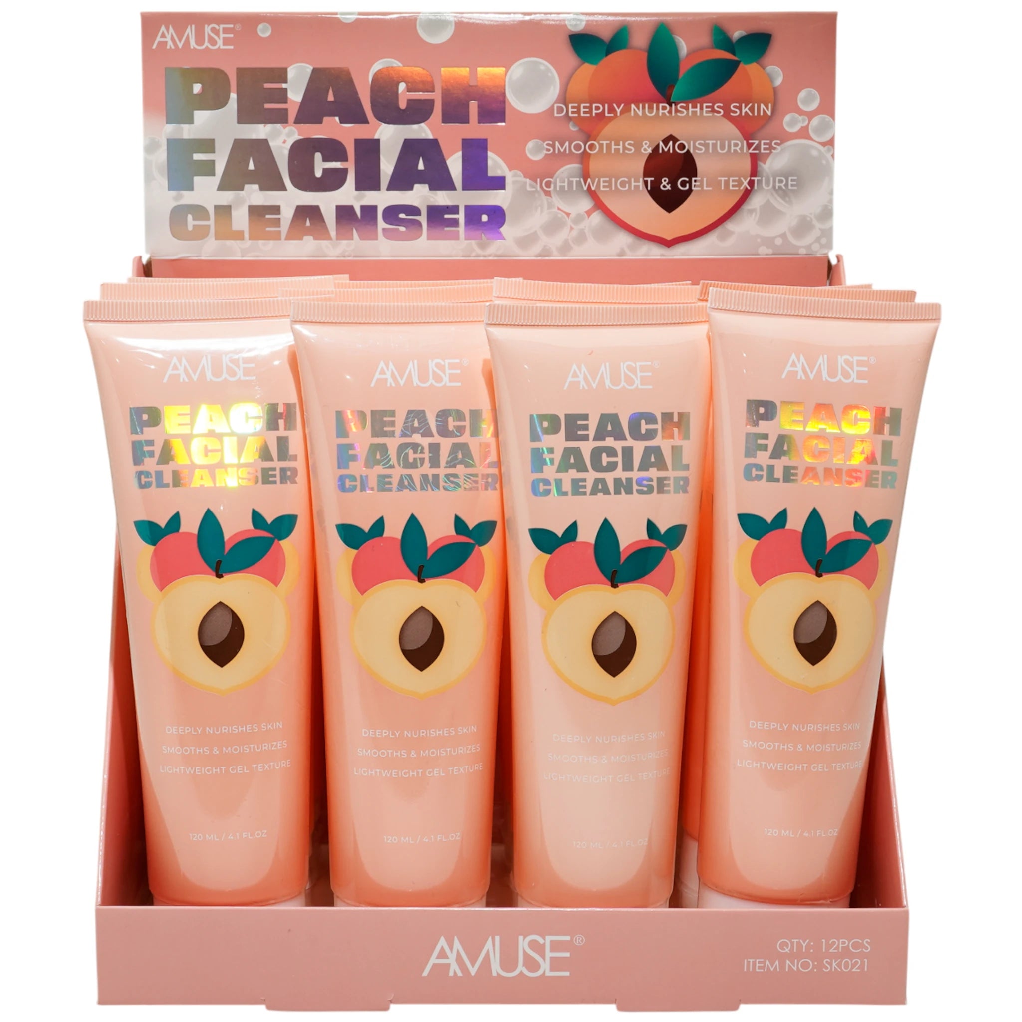 Peach Facial Cleanser - Amuse | Wholesale Makeup