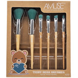 Teddy Bear Brushes - Amuse | Wholesale Makeup