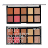 The Sculpt Book 10 Color Palette - Amuse | Wholesale Makeup