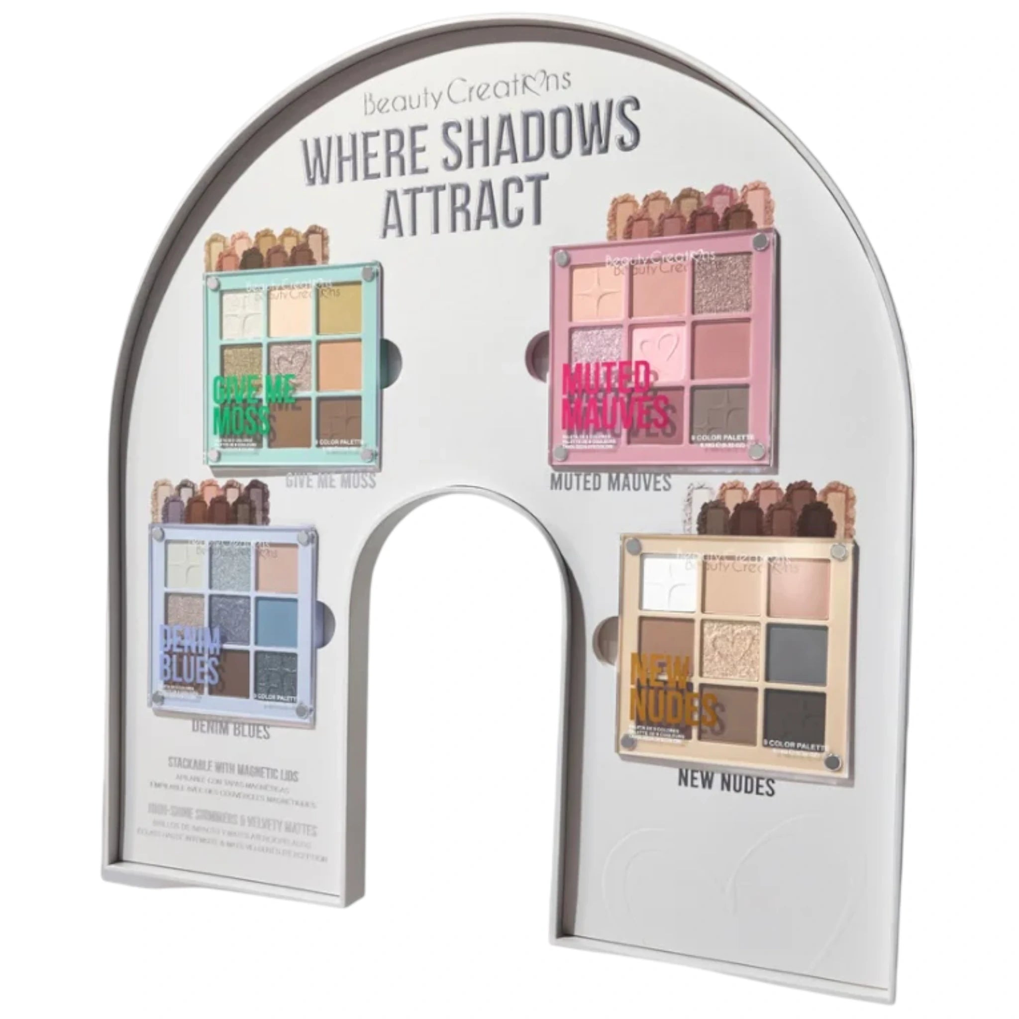 9 Color Magnetic Shadow Palette Beauty Creations | Wholesale Makeup