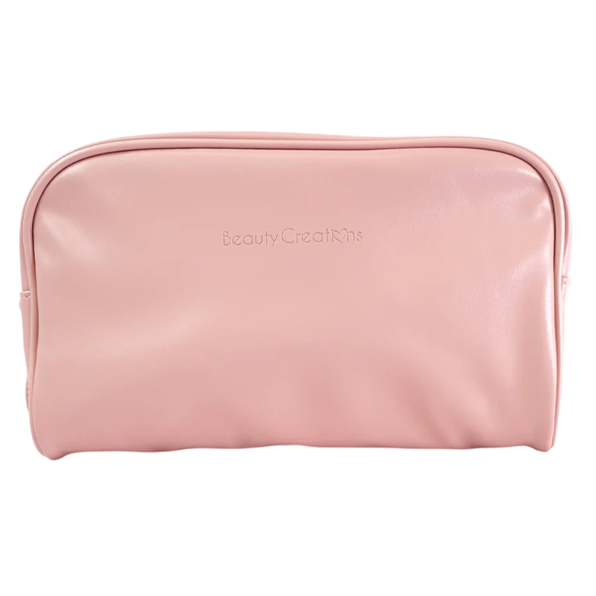 Big Cosmetic Bag Double Zipper Pink Beauty Creations | Wholesale Makeup