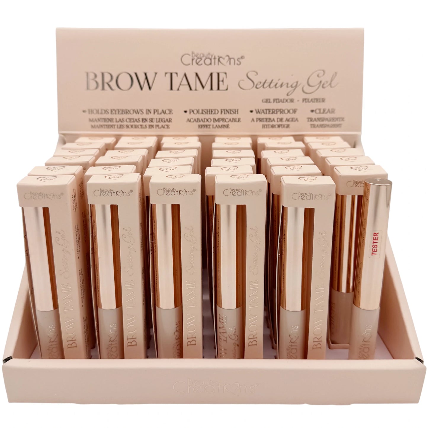 Brow Tame Clear Setting Gel Beauty Creations | Wholesale Makeup