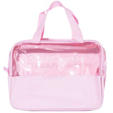 Clear Pink Cosmetic Bag - Beauty Creations | Wholesale Makeup