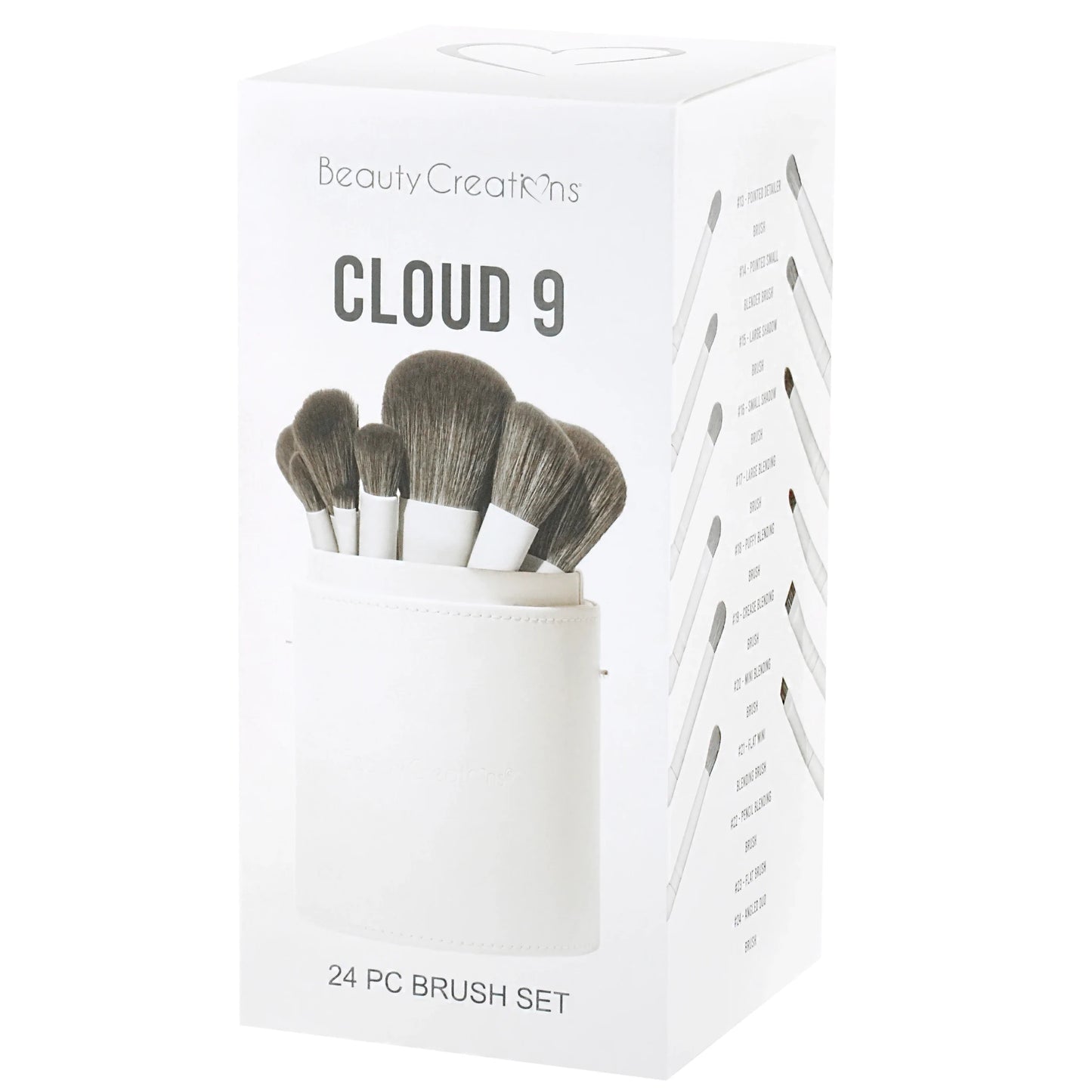 Cloud 9 - 24 Pc Brush - Beauty Creations | Wholesale Makeup
