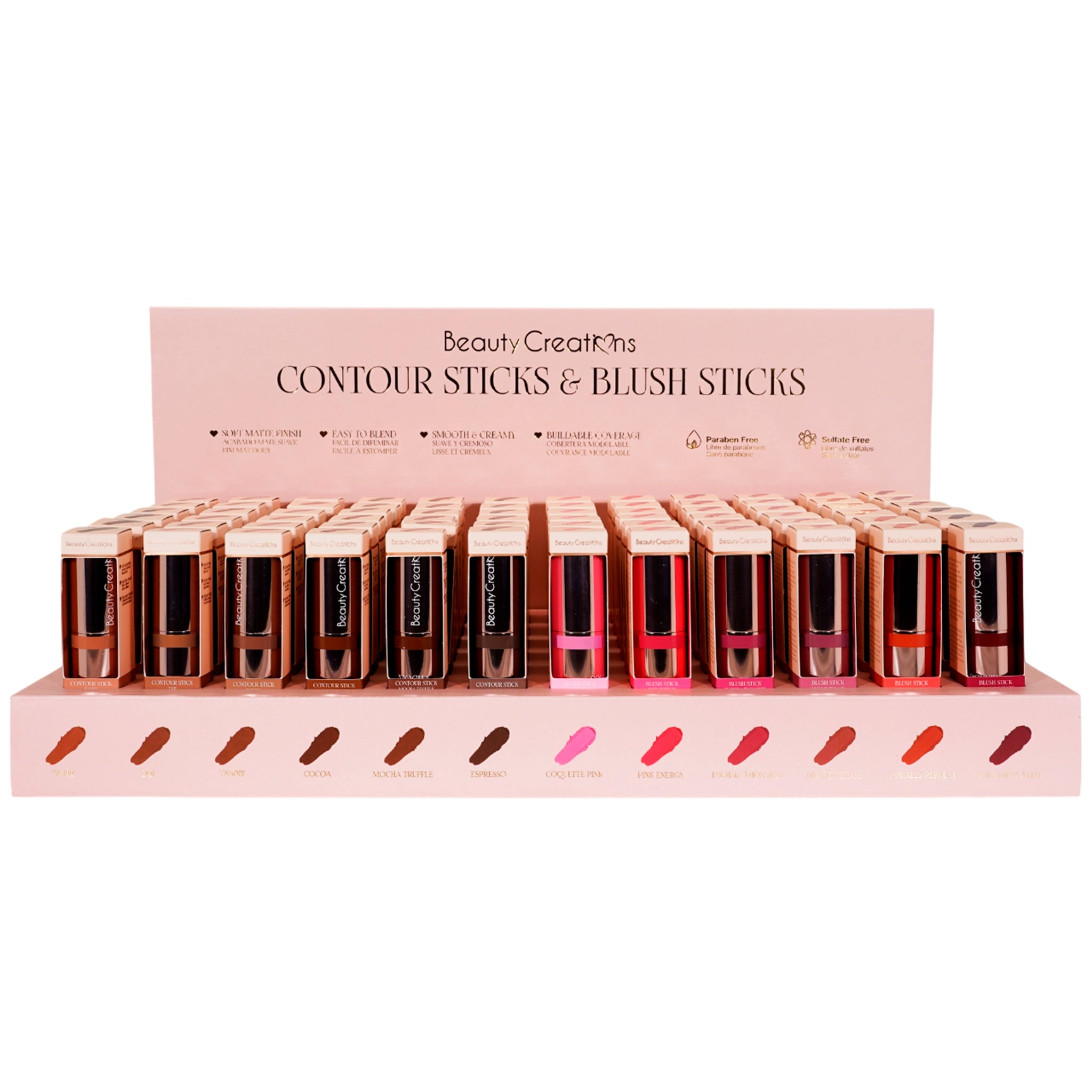 Contour & Blush Sticks Beauty Creations | Wholesale Makeup