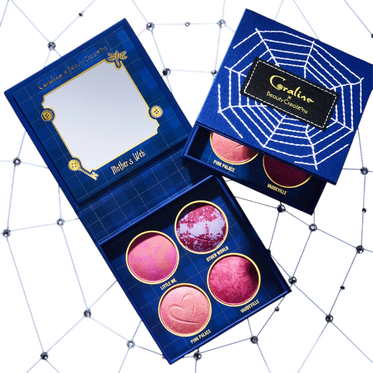 Coraline Mother's Web Face Palette Beauty Creations | Wholesale Makeup