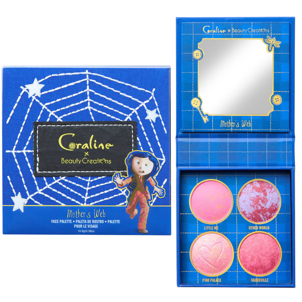 Coraline Mother's Web Face Palette Beauty Creations | Wholesale Makeup