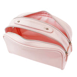 Cosmetic Bag Double Zipper Pink - Beauty Creations | Wholesale Makeup