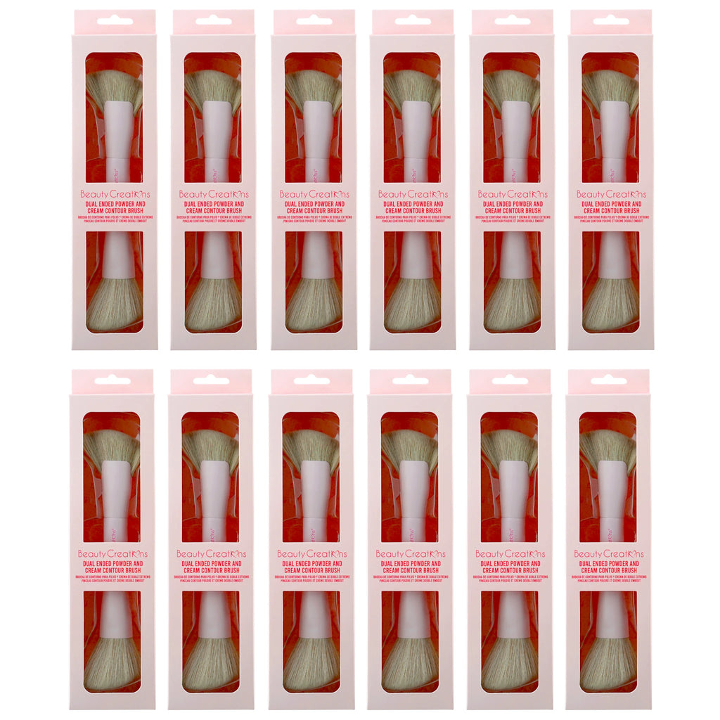 Dual Enden Contour Brush Beauty Creations | Wholesale Makeup