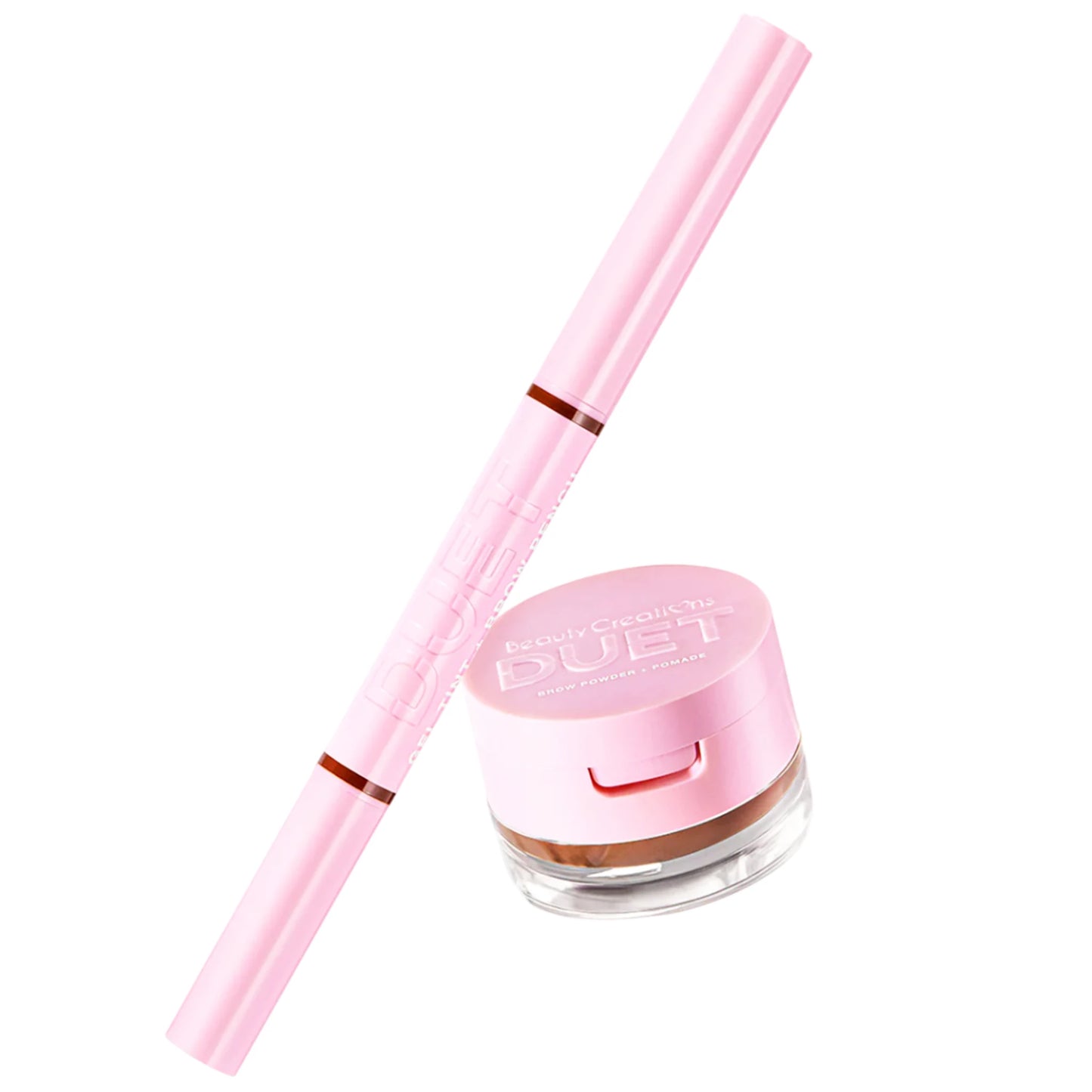 Beauty Creations Duet Brow Powder + Pomade Gel Tint + Brow Pencil - Wholesale 72 Units + 12 Tester (DUET-PODPT)