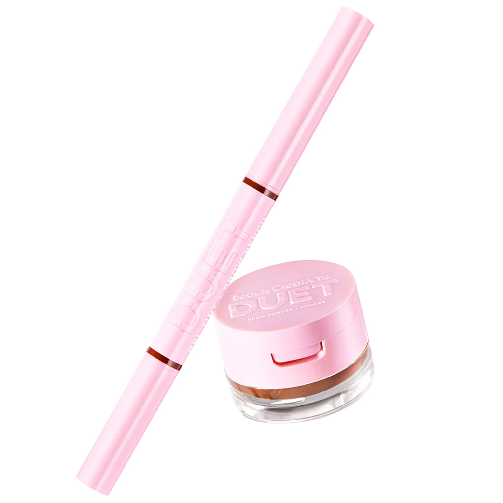 Beauty Creations Duet Brow Powder + Pomade Gel Tint + Brow Pencil - Wholesale 72 Units + 12 Tester (DUET-PODPT)