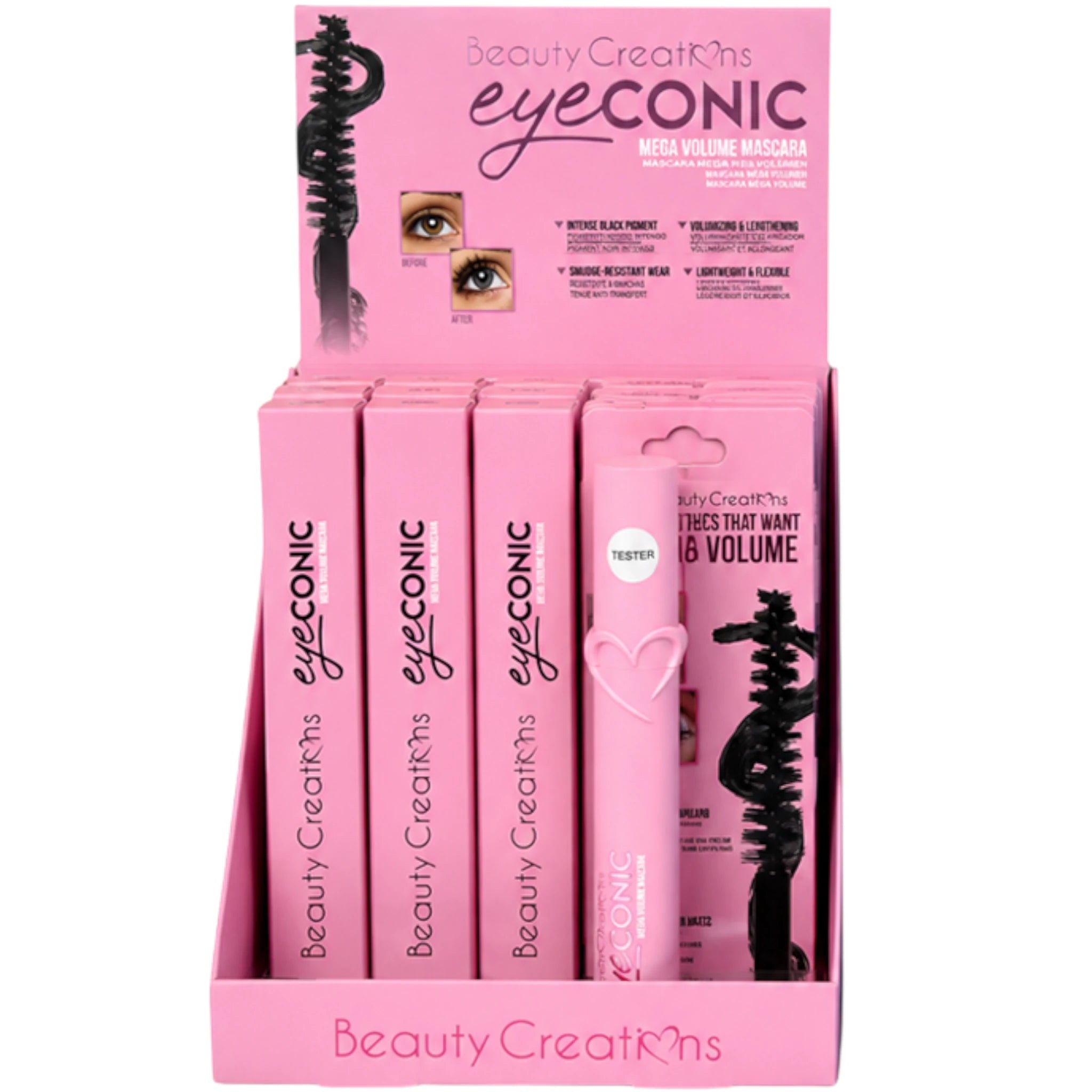 Eyeconic Mega Volume Mascara Beauty Creations | Wholesale Makeup