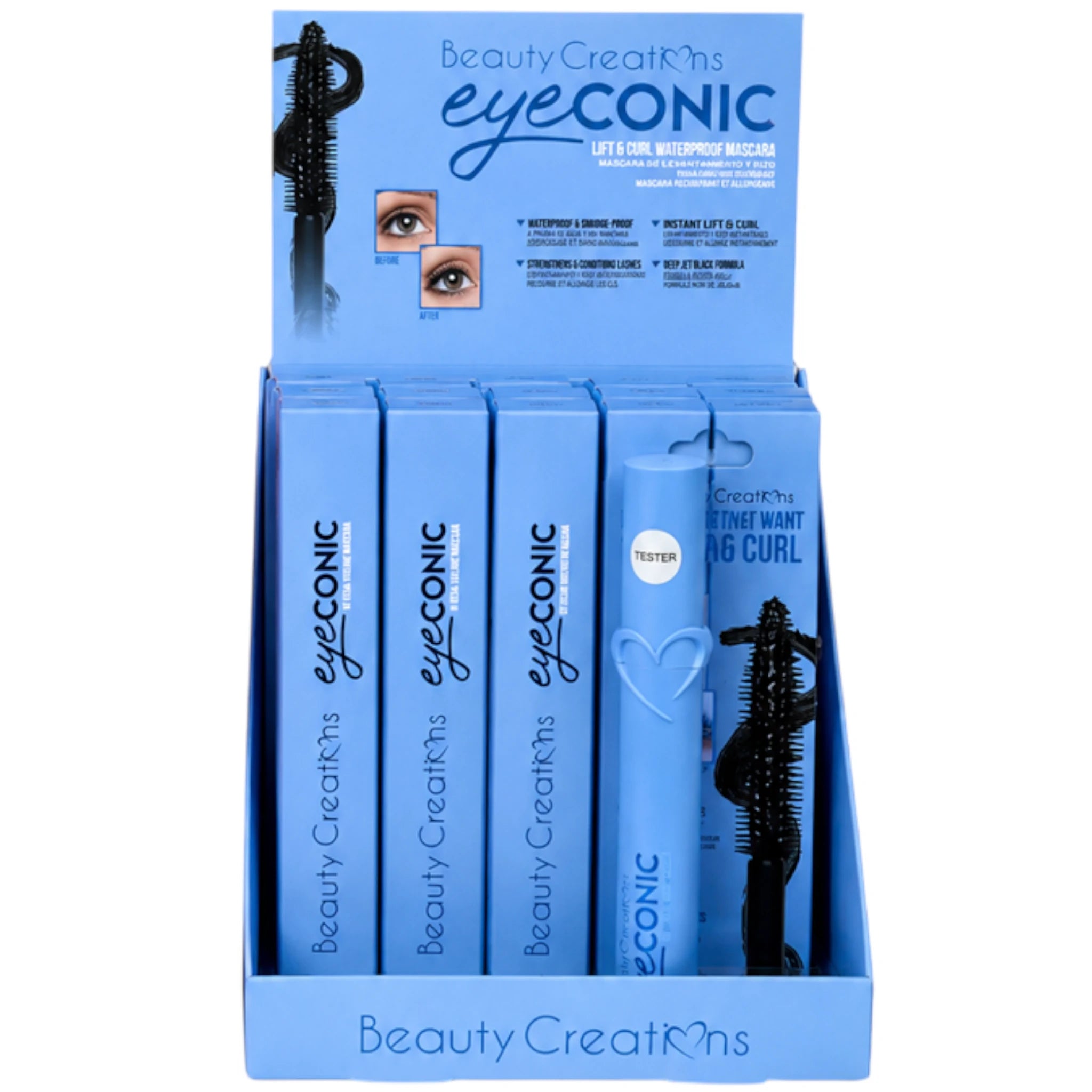Eyeconic Lift & Curl Waterproof Mascara | Wholesale Makeup
