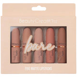 Five Matte Lipstick Bare - Beauty Creations | Wholesale Makeup