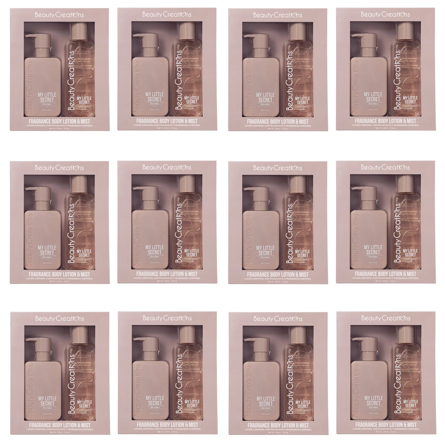 Fragance Body Lotion & Mist My Little Secret | Wholesale Makeup